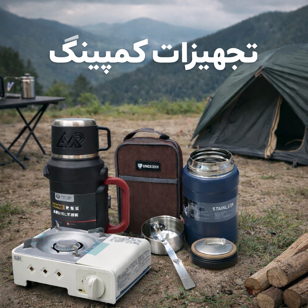 تجهیزات کمپ و سفر
